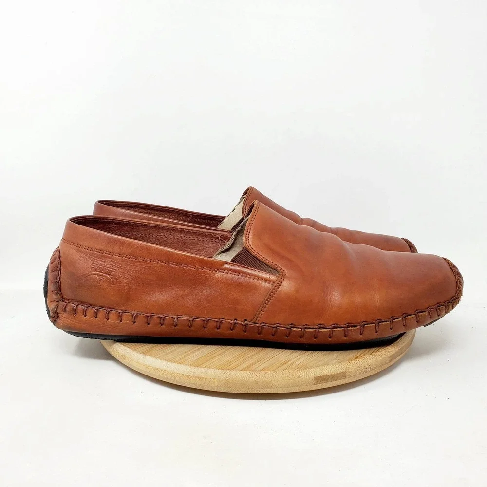 Pikolinos Jerez Loafer Mens 45 Brown Business Casual Slip On Minimalist Shoes